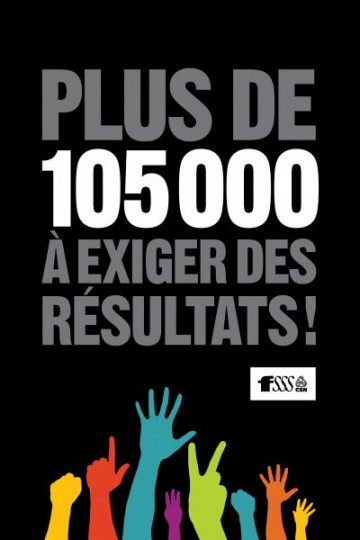 Travail lié aux troubles graves de comportement – manifestation intersyndicale