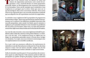 Bulletin Info-Négo no 17 des préhospitaliers