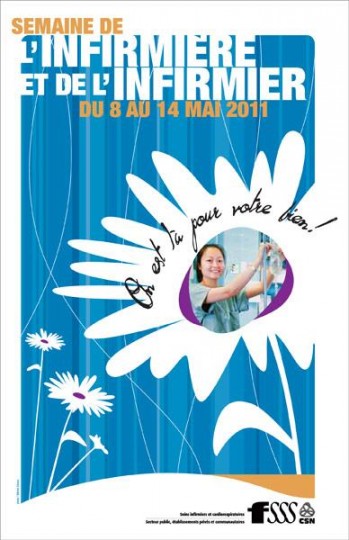 Semaine de l’infirmière et de l’infirmier du 8 au 14 mai 2011
