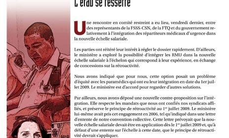 Échelle salariale des RMU : l’étau se resserre