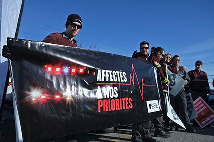 La FSSS-CSN attend des gestes concrets dans le secteur préhospitalier