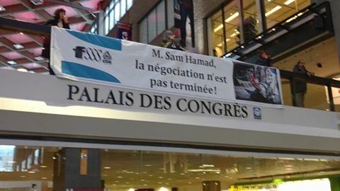 Les syndicats de la FSSS-CSN en action pour poursuivre la négociation