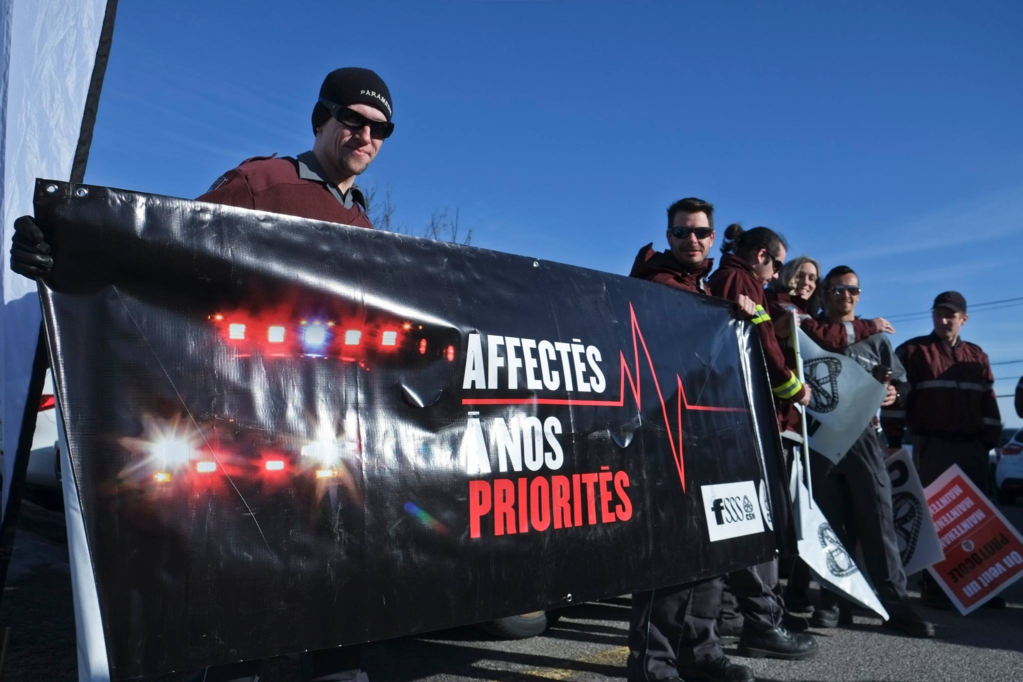 Pour de bons services préhospitaliers d’urgence, partout !