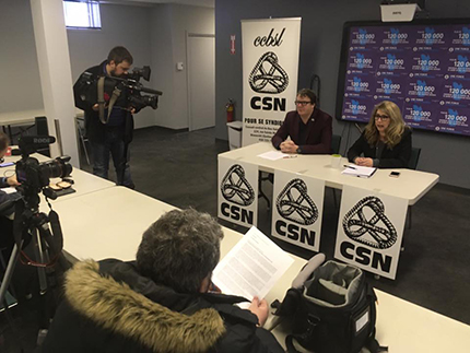 La CSN réclame l’arrêt de l’érosion du réseau public et un réinvestissement massif