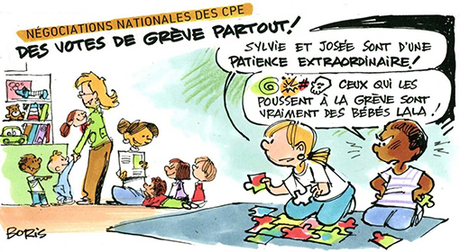 Une négociation à la sauvegarde du réseau des services de garde