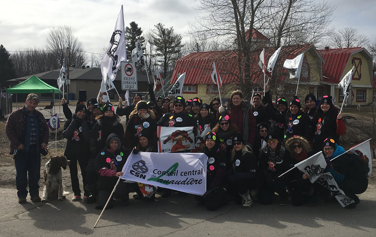 Les travailleuses du CPE Multi-Gardes de Saint-Lin reprennent leur lutte