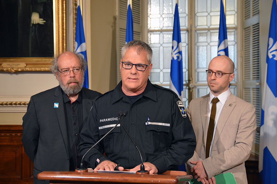 Services préhospitaliers d’urgence : le gouvernement doit respecter ses engagements