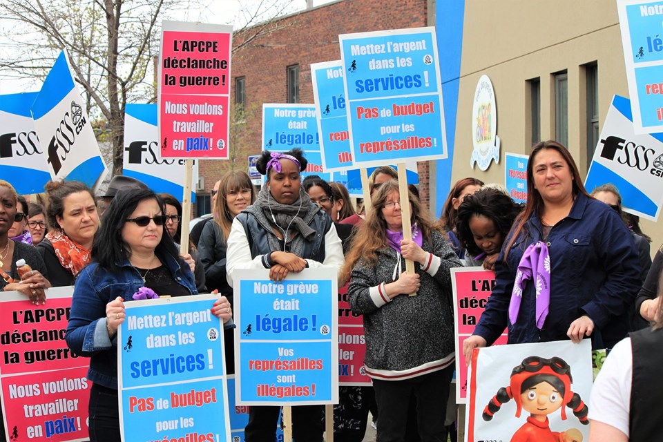 Un acharnement patronal qui ne passe pas dans des CPE de Montréal-Laval