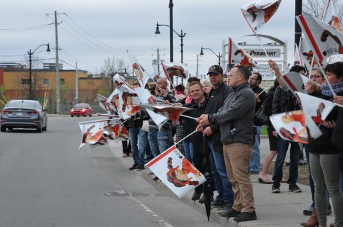 Une centaine de personnes réunies à l’Assomption contre les maternelles 4 ans