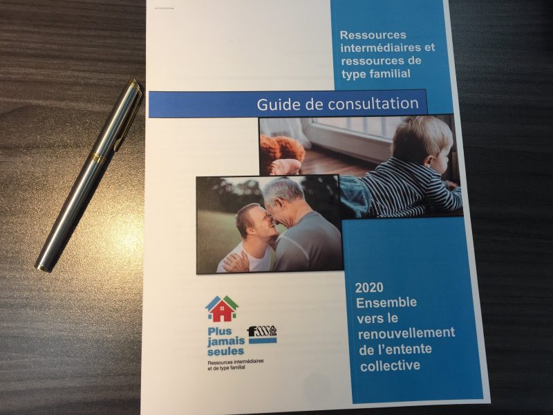 La réforme Barrette fait mal aux ressources intermédiaires et de type familial (RI-RTF)