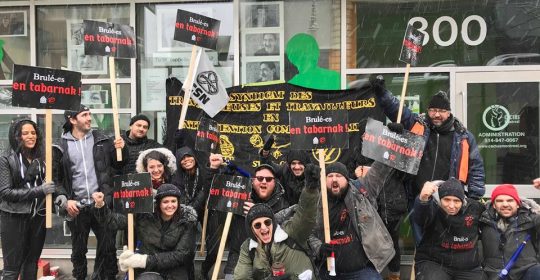 Entente de principe adoptée à l’unanimité chez Cactus Montréal