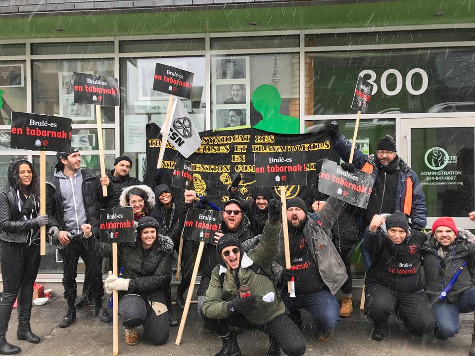 Entente de principe adoptée à l’unanimité chez Cactus Montréal