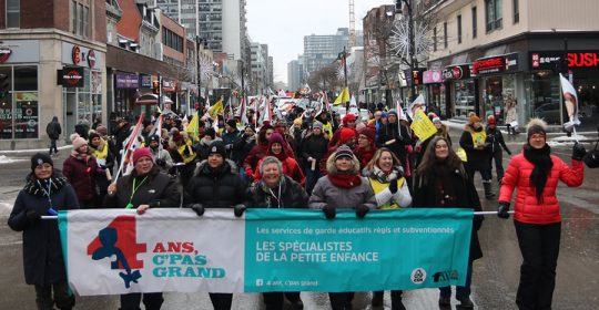 Les services éducatifs seront en lutte en 2020