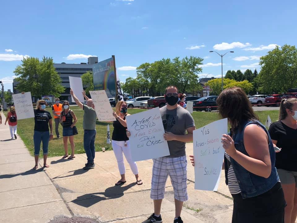 Travailleuses et travailleurs de la santé de la Montérégie-Centre : les anges déchus sont déçus !