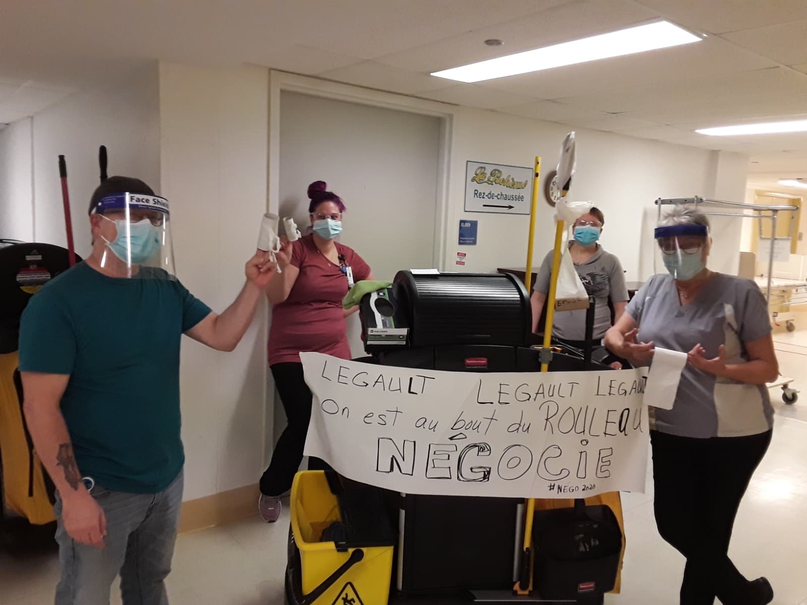 Le personnel en hygiène et salubrité veut être reconnu