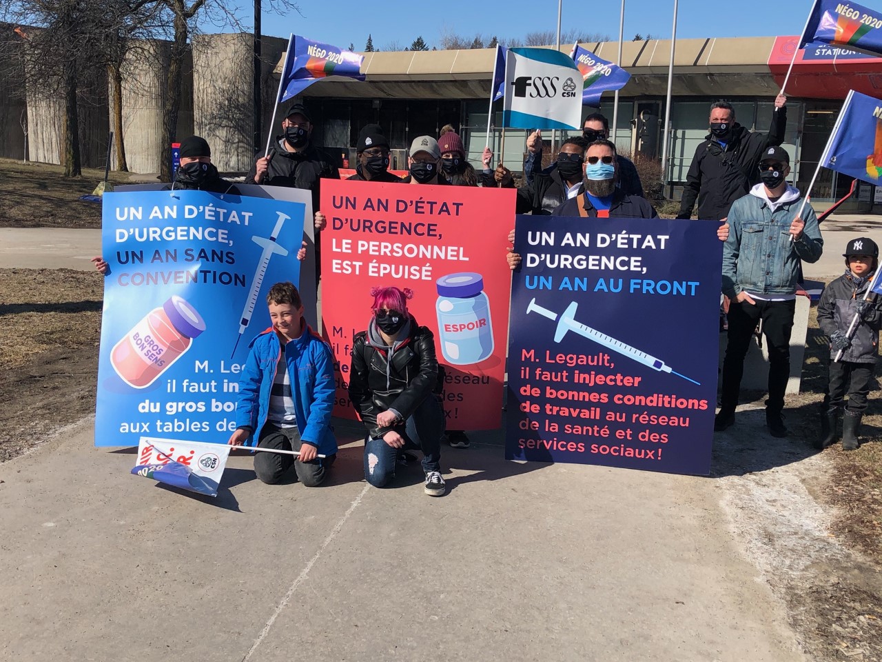 M. Legault, il faut injecter de bonnes conditions de travail au réseau!