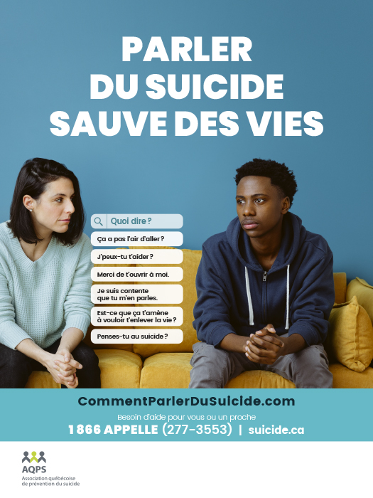 Semaine de prévention du suicide 2021 – Ensemble pour chacun!